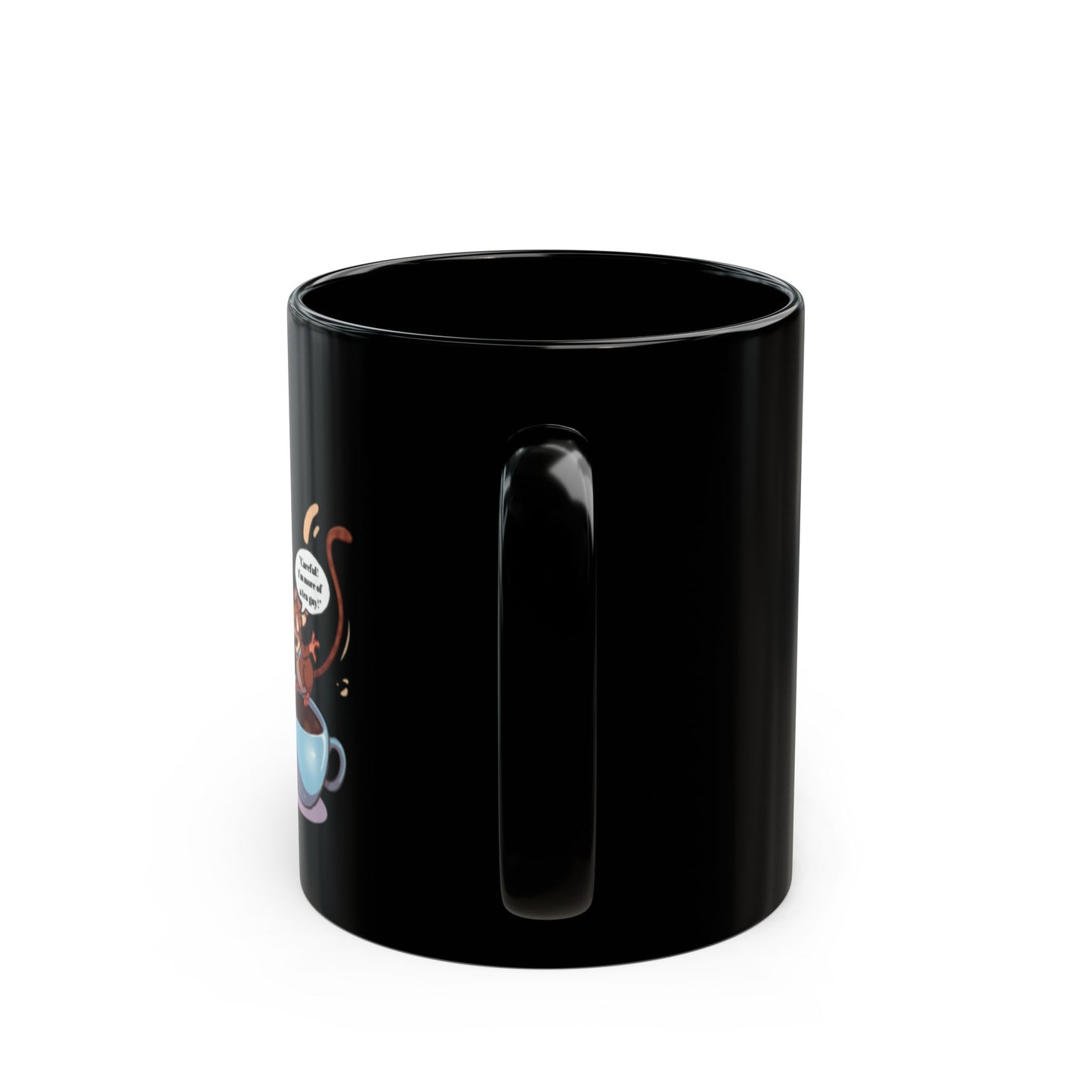 Whimsical Cat Mug, Cute Coffee Cup, Funny Animal Mug, Gift for Cat Lovers, 11oz & 15oz Options