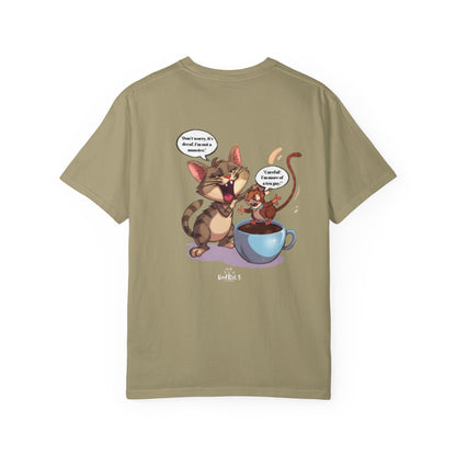 Cute Cat Humor Tee for Cat Lovers, Funny Pet Shirt, Gift for Animal Lovers, Comfy Unisex T-shirt, Ideal for Birthdays, Animal Day