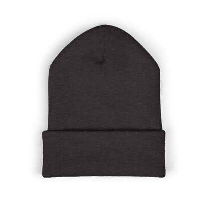 Embroidered "Kool Kat3" Cuffed Beanie — Cozy Streetwear Knit Hat