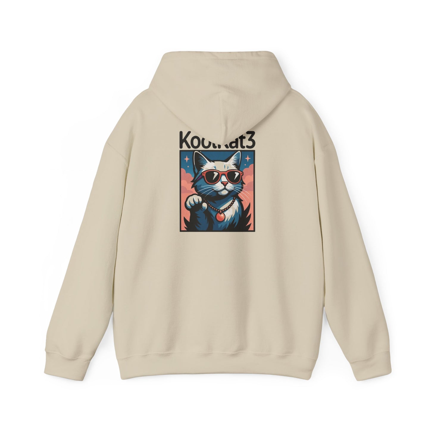 Cool Cat Hoodie - Perfect for Cat Lovers, Unisex Sweatshirt, Cute Animal Apparel, Gift for Pet Owners, Casual Fashion