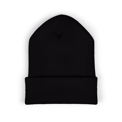 Embroidered "Kool Kat3" Cuffed Beanie — Cozy Streetwear Knit Hat