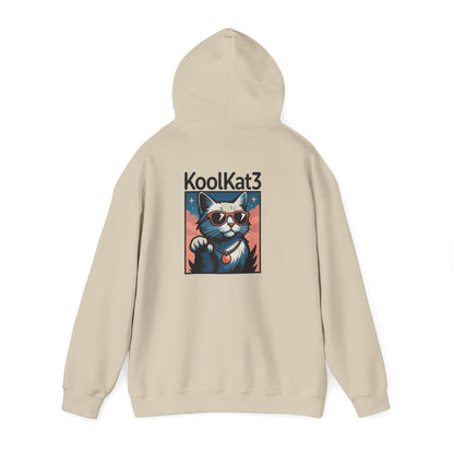 Cool Cat Hoodie - Perfect for Cat Lovers, Unisex Sweatshirt, Cute Animal Apparel, Gift for Pet Owners, Casual Fashion