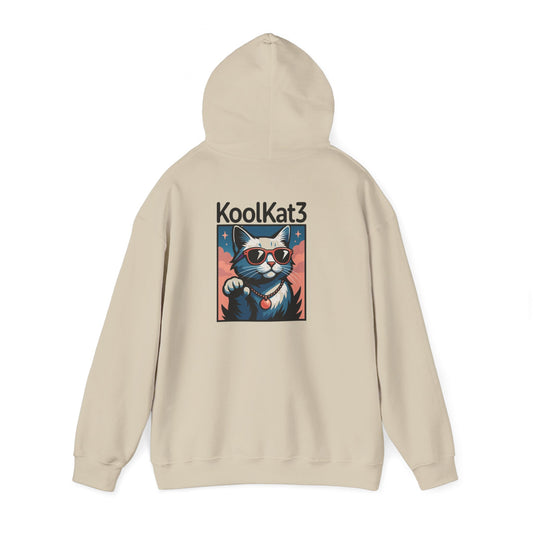 Cool Cat Hoodie - Perfect for Cat Lovers, Unisex Sweatshirt, Cute Animal Apparel, Gift for Pet Owners, Casual Fashion