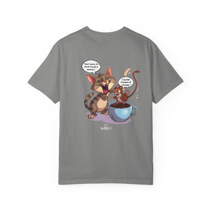 Cute Cat Humor Tee for Cat Lovers, Funny Pet Shirt, Gift for Animal Lovers, Comfy Unisex T-shirt, Ideal for Birthdays, Animal Day