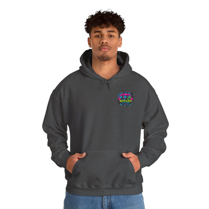 KoolKat3 Graffiti Cat Hoodie — Streetwear Pullover with KoolKat3 Logo