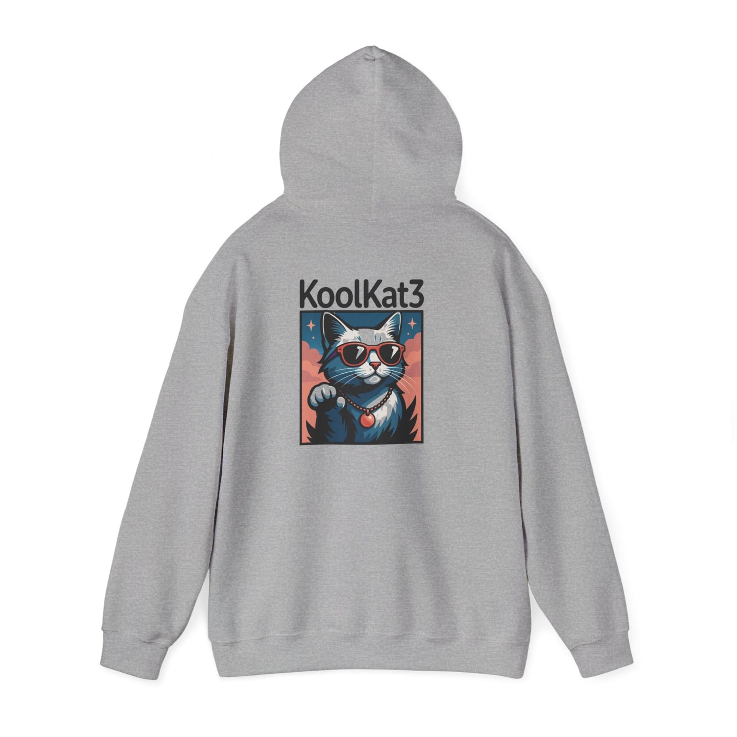 Cool Cat Hoodie - Perfect for Cat Lovers, Unisex Sweatshirt, Cute Animal Apparel, Gift for Pet Owners, Casual Fashion