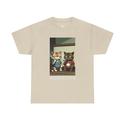 Kool Kats Vintage Cartoon Cat T-Shirt