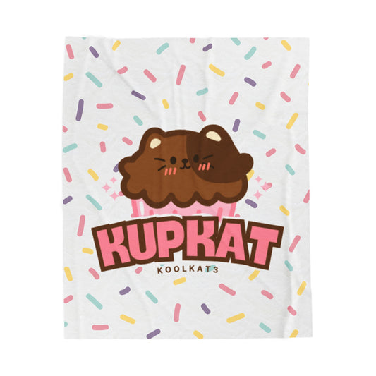 Cute Cartoon Bear Plush Blanket with Sprinkles, Cozy Throw for Kids, Nursery Decor, Birthday Gift, Soft Neighbors' Night In