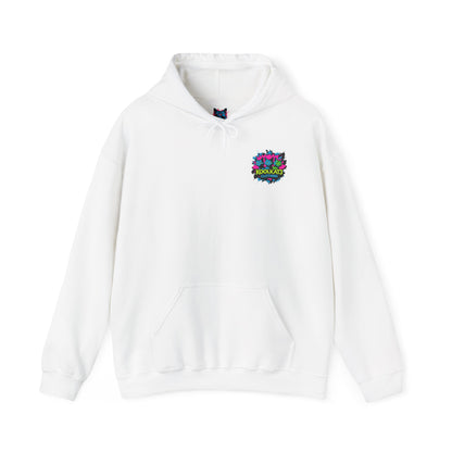 KoolKat3 Graffiti Cat Hoodie — Streetwear Pullover with KoolKat3 Logo