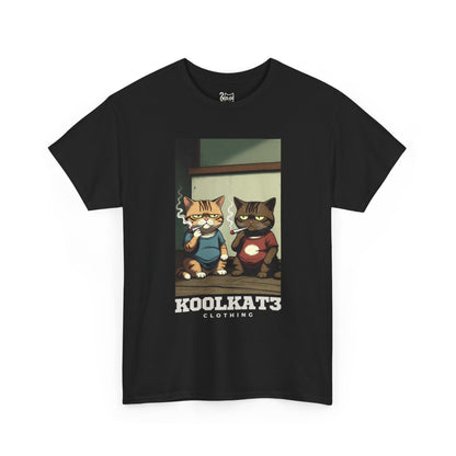 Kool Kats Vintage Cartoon Cat T-Shirt