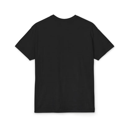 Retro Cyberpunk Cat T-Shirt — Neon City Night Graphic Tee