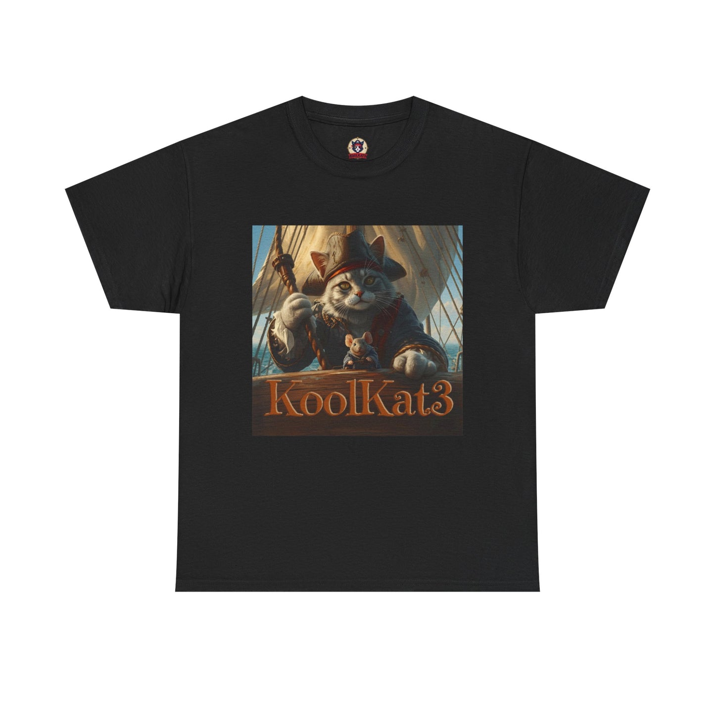 Pirate Cat "KoolKat3" Graphic Tee