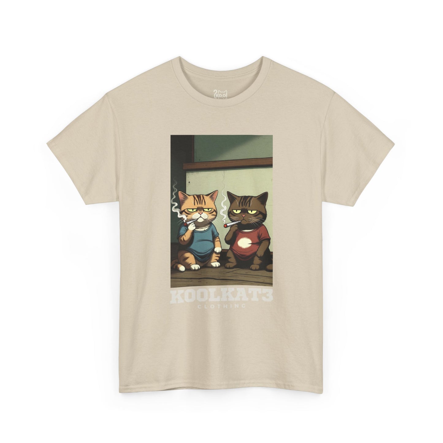 Kool Kats Vintage Cartoon Cat T-Shirt
