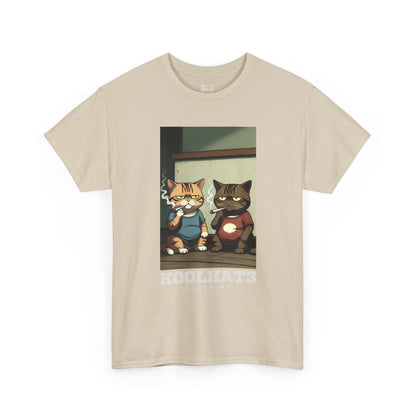 Kool Kats Vintage Cartoon Cat T-Shirt