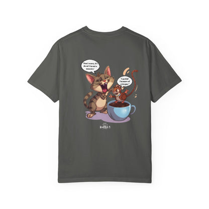 Cute Cat Humor Tee for Cat Lovers, Funny Pet Shirt, Gift for Animal Lovers, Comfy Unisex T-shirt, Ideal for Birthdays, Animal Day