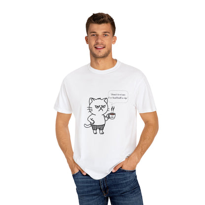 Funny Cat Graphic T-Shirt, Gift for Cat Lovers, Humorous Tee, Pet Lover Apparel, Casual Wear, Birthday Gift, Cute Cat Design