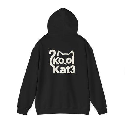 Kool Kat Unisex Hoodie, Cute Cat Sweatshirt, Cozy Gift for Cat Lovers, Perfect for Pets, Fun Casual Wear