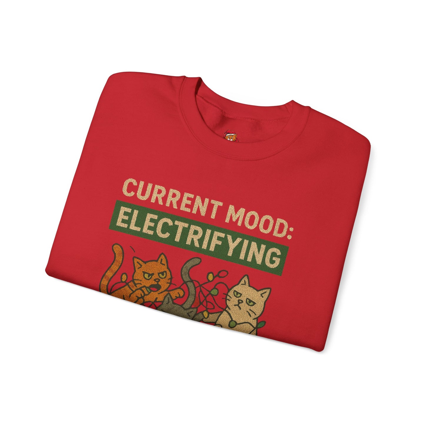 Electrifying Cat Sweatshirt