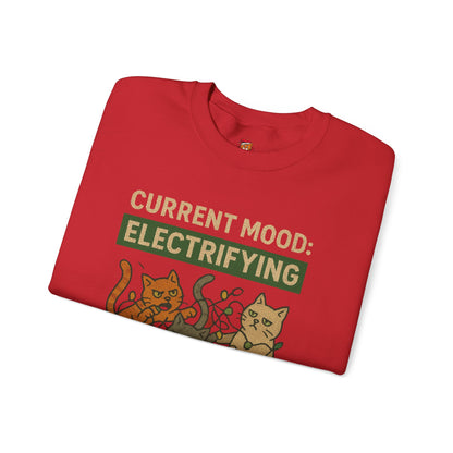 Electrifying Cat Sweatshirt