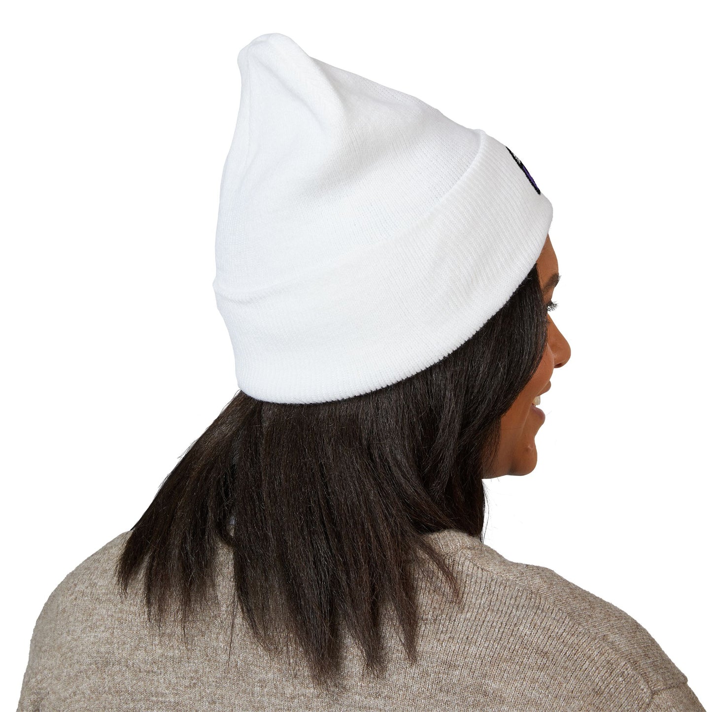 Embroidered "Kool Kat3" Cuffed Beanie — Cozy Streetwear Knit Hat