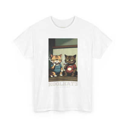 Kool Kats Vintage Cartoon Cat T-Shirt