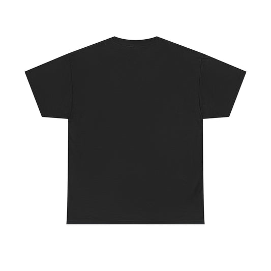 Cat Poster Tee — "Stay Pawsitive" Floral Cat Graphic T-Shirt