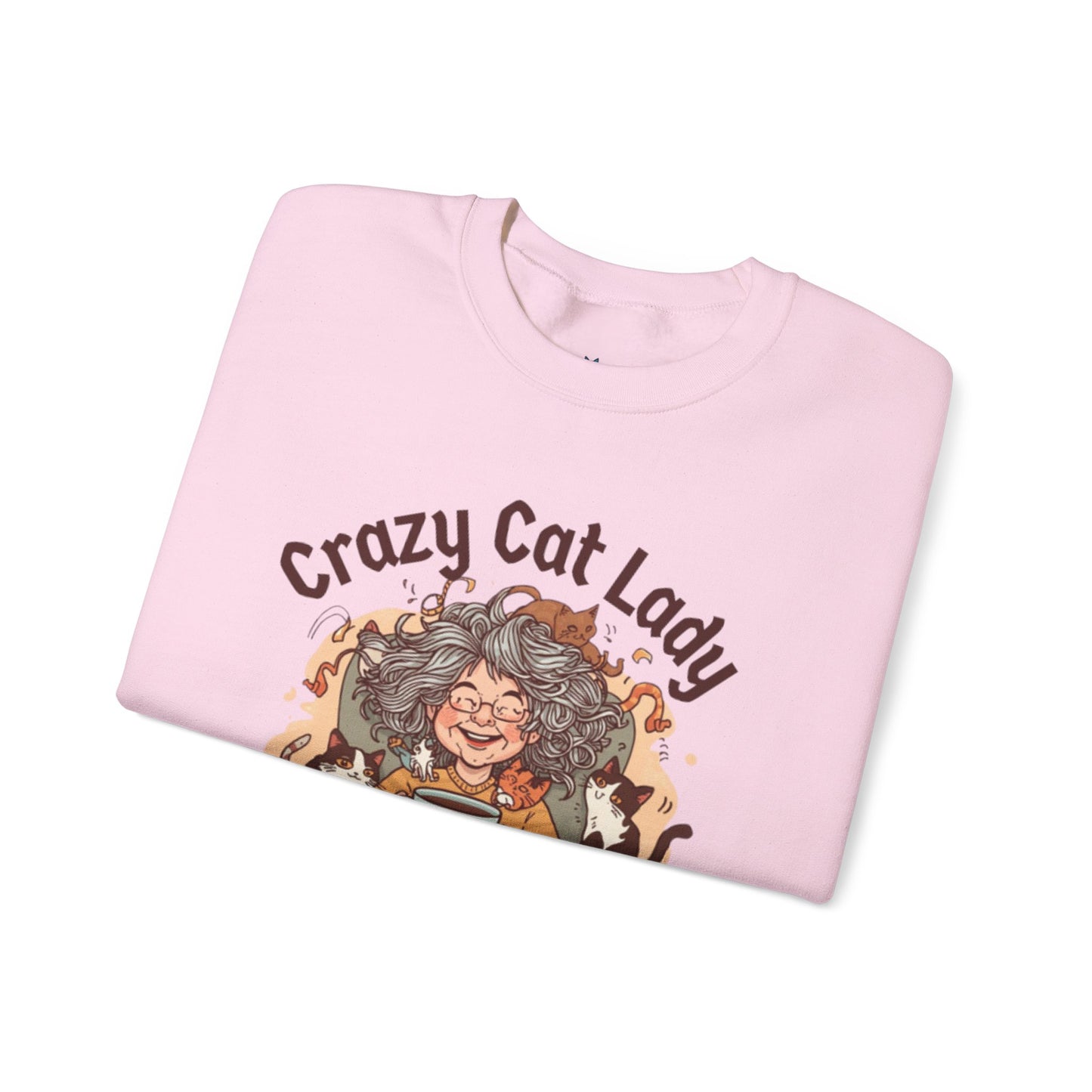 Crazy Cat Lady & Coffee Queen Sweatshirt