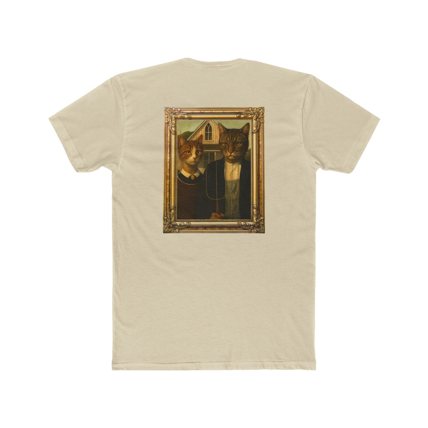 Whimsical Cat Art Unisex Crew Tee