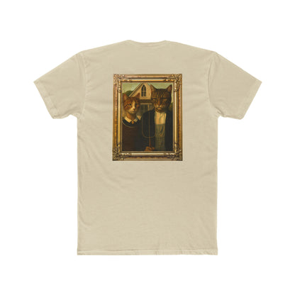 Whimsical Cat Art Unisex Crew Tee