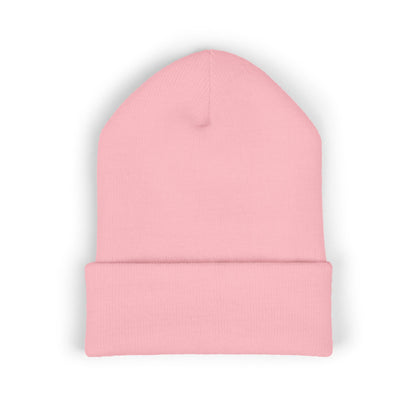 Embroidered "Kool Kat3" Cuffed Beanie — Cozy Streetwear Knit Hat