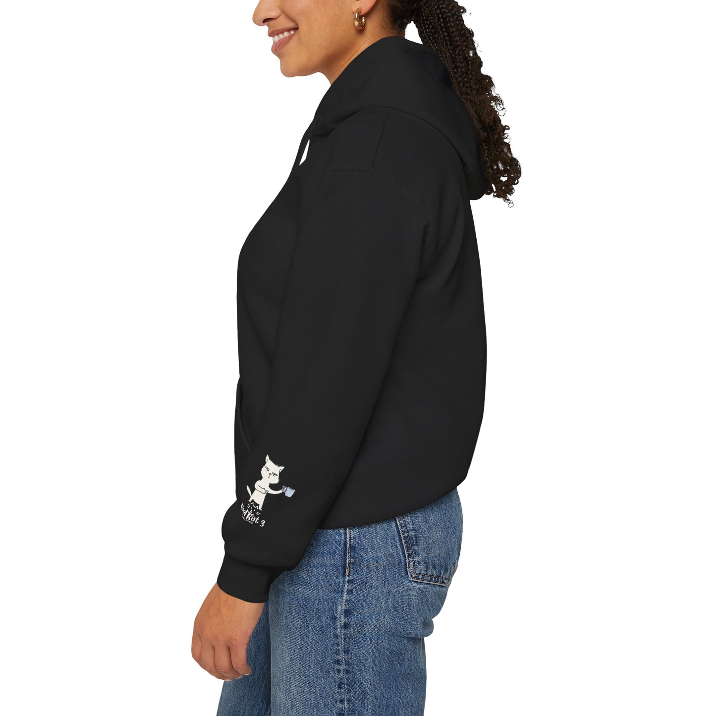 Cute Cat Hoodie: Cozy Sweatshirt for Cat Lovers, Perfect Gift for Pet Owners, Fun Animal Apparel, Birthday Gift, Casual Style