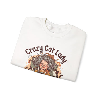 Crazy Cat Lady & Coffee Queen Sweatshirt