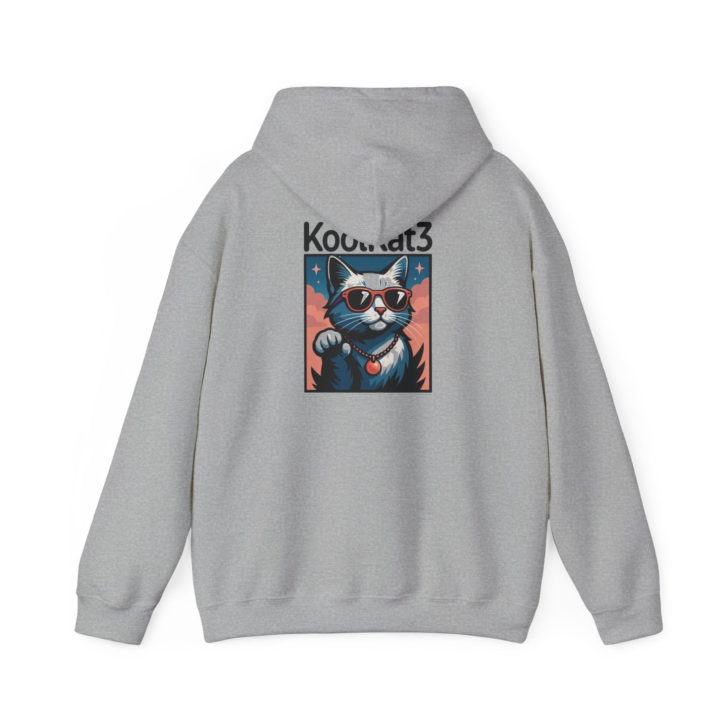 Cool Cat Hoodie - Perfect for Cat Lovers, Unisex Sweatshirt, Cute Animal Apparel, Gift for Pet Owners, Casual Fashion