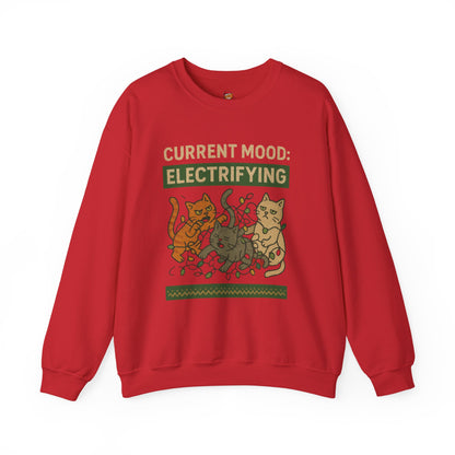 Electrifying Cat Sweatshirt
