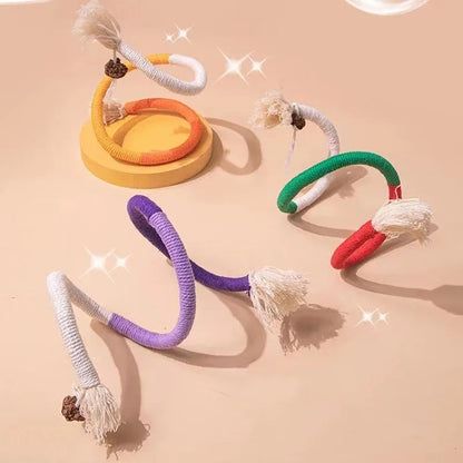 Cat toys, cat teasers, kitten teething ropes, cat self-entertainment and boredom relief pet supplies